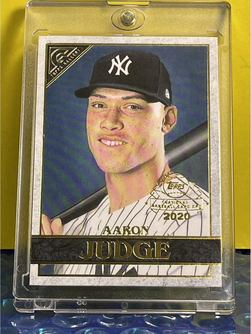 Aaron Judge RARE TOPPS Gallery INVESTMENT CARD SSP YANKEES MVP MINT